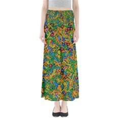 Sugar Ornament Sweet Snack Full Length Maxi Skirt