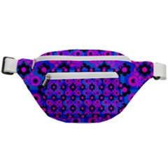 Bitesize Flowers Pearls And Donuts Strawberry Raspberry Blueberry Black Fanny Pack