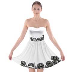 IM Fourth Dimension SAGARANTEN City Strapless Bra Top Dress