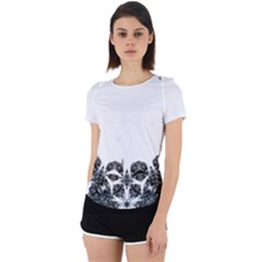 IM Fourth Dimension SAGARANTEN City Back Cut Out Sport Tee