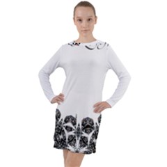 IM Fourth Dimension SAGARANTEN City Long Sleeve Hoodie Dress