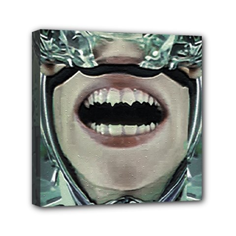 Cyborg At Surgery Mini Canvas 6  X 6  (stretched) by dflcprintsclothing