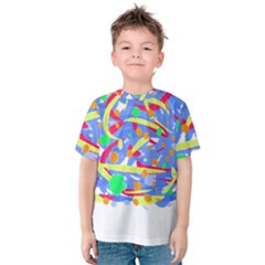 Abstact Pattern T- Shirt Abstact Pattern T- Shirt Kids  Cotton Tee