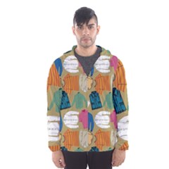 Pattern Art T-shirt Shirts Clothing Fabric Men s Hooded Windbreaker