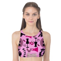 Fashion Girl Newyork Bts Nft Tank Bikini Top