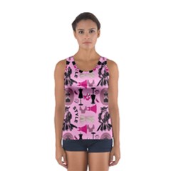 Fashion Girl Newyork Bts Nft Sport Tank Top 