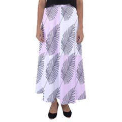 Happy Sky Nft Photographer Nature Flared Maxi Skirt