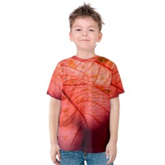 Leaf Copper Leaf Plant Nature Kids  Cotton Tee