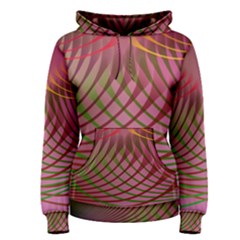 Illustration Pattern Abstract Colorful Shapes Women s Pullover Hoodie