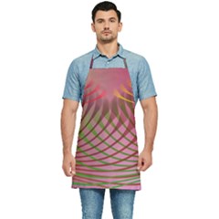 Illustration Pattern Abstract Colorful Shapes Kitchen Apron