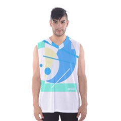 Abstract Art Design T- Shirt Abstract-1 T- Shirt Men s Basketball Tank Top