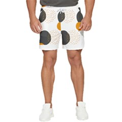 Abstract Circle Pattern T- Shirt Abstract Circle Pattern 3 Men s Runner Shorts by maxcute