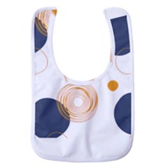 Abstract Circle Pattern T- Shirt Abstract Circle Pattern T- Shirt Baby Bib by maxcute