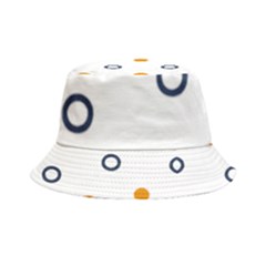 Abstract Dots And Circle Pattern T- Shirt Abstract Dots And Circle Pattern T- Shirt Inside Out Bucket Hat by maxcute