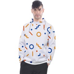 Abstract Dots And Line Pattern T- Shirt Abstract Dots And Line Pattern 4 Men s Pullover Hoodie by maxcute