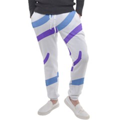 Abstract Pattern Blue And Gray T- Shirt Abstract Pattern Blue And Gray T- Shirt Men s Jogger Sweatpants