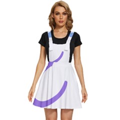 Abstract Pattern Blue And Gray T- Shirt Abstract Pattern Blue And Gray T- Shirt Apron Dress