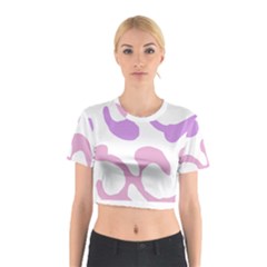 Abstract Pattern Mixed Colored Swirl T- Shirt Abstract Pattern Mixed Colored Swirl T- Shirt Cotton Crop Top by maxcute