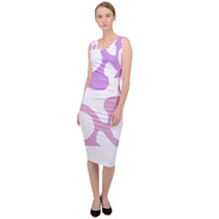 Abstract Pattern Mixed Colored Swirl T- Shirt Abstract Pattern Mixed Colored Swirl T- Shirt Sleeveless Pencil Dress