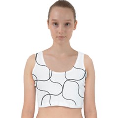 Abstract Pattern T- Shirt Abstract Pattern2 Velvet Racer Back Crop Top by maxcute