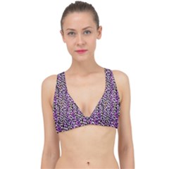 Leopard Classic Banded Bikini Top by DinkovaArt