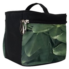Leaves Closeup Background Photo1 Make Up Travel Bag (small) by dflcprintsclothing