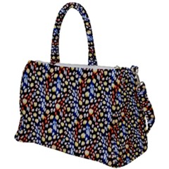 Colorful Leopard Duffel Travel Bag