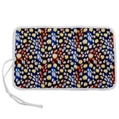 Colorful Leopard Pen Storage Case (m)