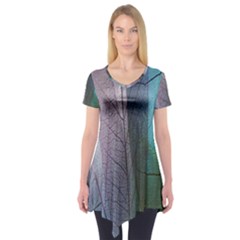 Abstract Pattern  Short Sleeve Tunic  by artworkshop