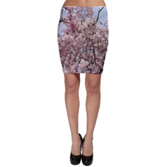 Almond Tree Flower Bodycon Skirt by artworkshop