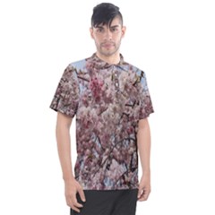 Almond Tree Flower Men s Polo Tee by artworkshop