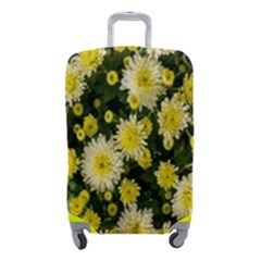 Autumn Background Closeup Flowers Luggage Cover (small)