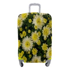 Autumn Background Closeup Flowers Luggage Cover (small) by artworkshop