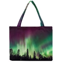 Aurora Borealis Northern Lights Nature Mini Tote Bag