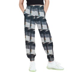 Balcony Pattern Kids  Elastic Waist Pants