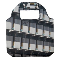 Balcony Pattern Premium Foldable Grocery Recycle Bag