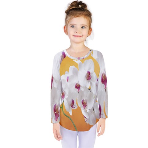 Boards Decoration Flower Flower Room Kids  Long Sleeve Tee by artworkshop