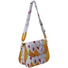 Boards Decoration Flower Flower Room Saddle Handbag by artworkshop