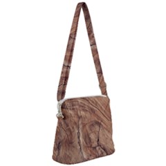 Brown Close Up Hd Wallpaper Surface Zipper Messenger Bag by artworkshop