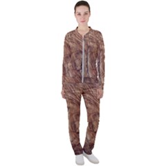 Brown Close Up Hd Wallpaper Surface Casual Jacket And Pants Set by artworkshop