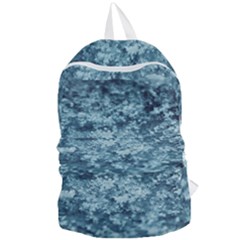 Water Splash Texture  Foldable Lightweight Backpack by artworkshop