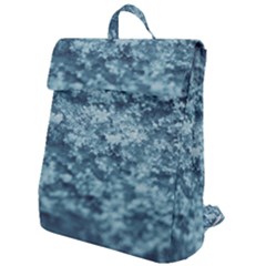 Water Splash Texture  Flap Top Backpack by artworkshop