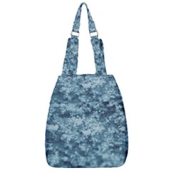 Water Splash Texture  Center Zip Backpack by artworkshop