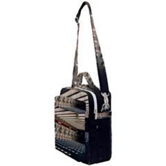 Dark Tunnels Within A Tunnel Crossbody Day Bag by artworkshop