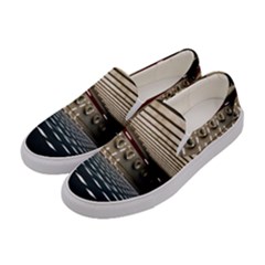 Dark Tunnels Within A Tunnel Women s Canvas Slip Ons by artworkshop