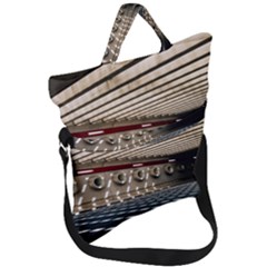 Dark Tunnels Within A Tunnel Fold Over Handle Tote Bag by artworkshop