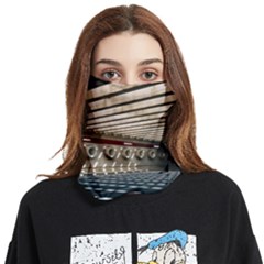 Dark Tunnels Within A Tunnel Face Covering Bandana (two Sides) by artworkshop