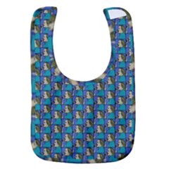 Evita Pop Art Style Graphic Motif Pattern Baby Bib by dflcprintsclothing