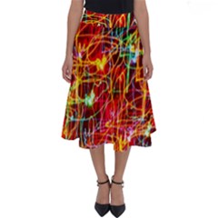 Design Art Pattern Perfect Length Midi Skirt by artworkshop