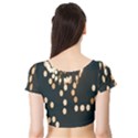 Design Decoration Wallpaper Short Sleeve Crop Top View2